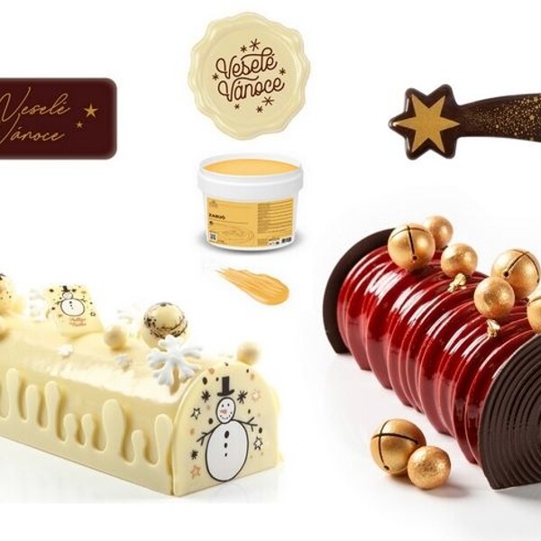 Vianočné a zimné čokoládové dekorácie + Nuance Spices a krém ZABUÓ