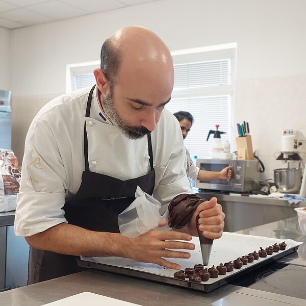 Prezentácia ICAM S.p.A. 2022 - Pastry chef Salvatore Toma -