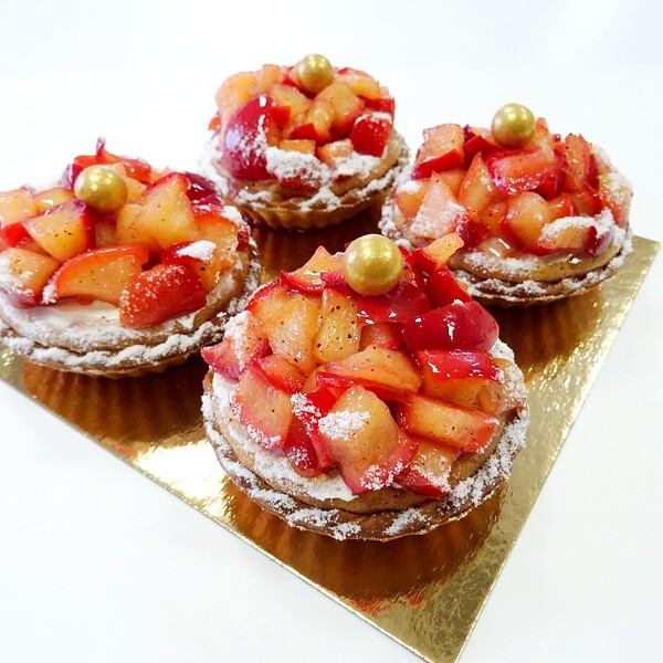 Tartelette mandle - pečené jablko