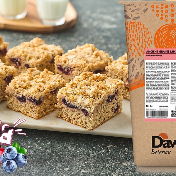 Prvé NOVINKY v roku 2022! Celozrnná zmes ANCIENT GRAINS a náplň zo super ovocia