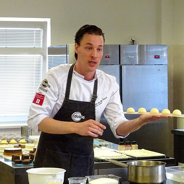 Prezentácia Dobla Deco Day - cukrár Maurits van der Vooren