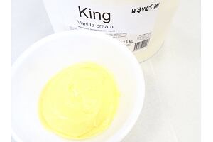 King Vanilla Cream – hotová vanilková pudingová náplň 12 kg
