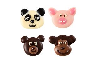 Zvieratká svet 4 druhy –120 ks