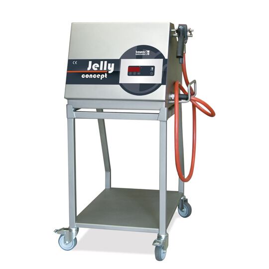 Jelly Concept s vozíkom – želírovací stroj