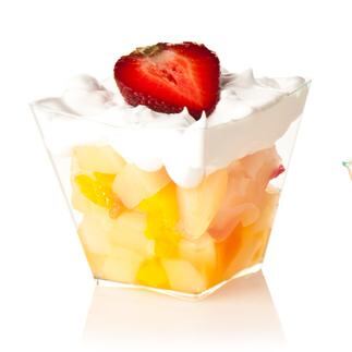 Pohárik DIAMANTE 200 ml transparentný – 500 ks