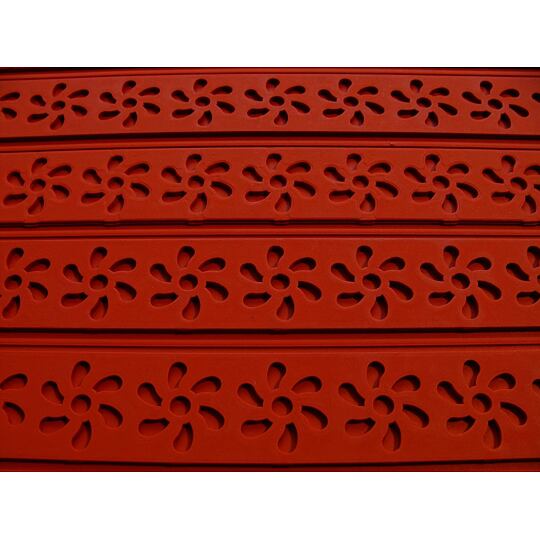 Silikónová reliéfna podložka 60 x 40 cm – vzor 
kvetina