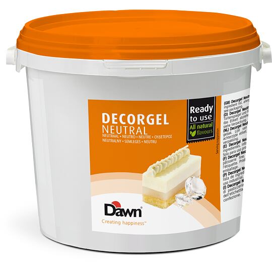 Decorgel NEUTRAL - lesklá glazúra - 3 kg