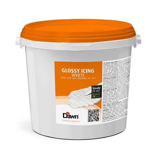 DAWN Icing Glossy biely – 6 kg