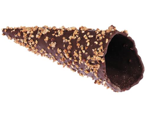 Chrumkavý čokoládový kornútok 130 mm – 60 ks