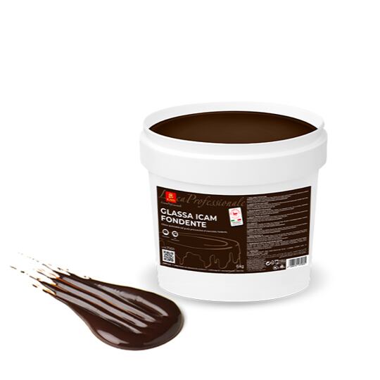 Glassa Icam FONDENTE krém – 6 kg