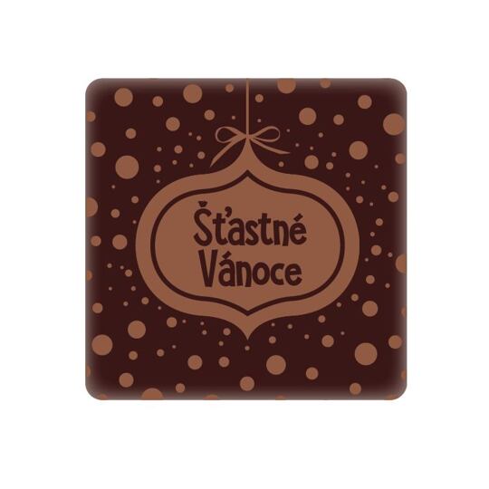 Šťastné Vianoce – štvorec –192 ks