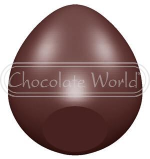 Čokoforma – 
zrezané vajce „MAYA COLLECTION“ double