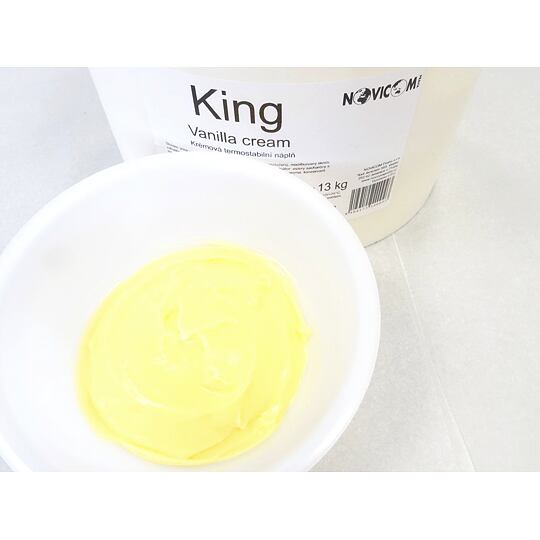 King Vanilla Cream – hotová vanilková pudingová náplň 12 kg
