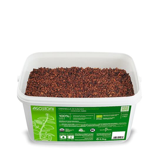 drvené kakaové bôby granella