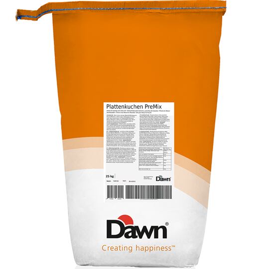 Plattenkuchen-Premix – liate cesto – 25 kg