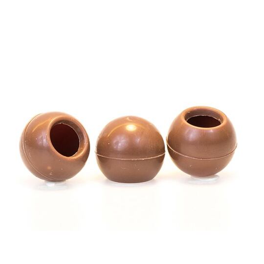 Pralinky mliečna čokoláda – škrupiny – 504 ks