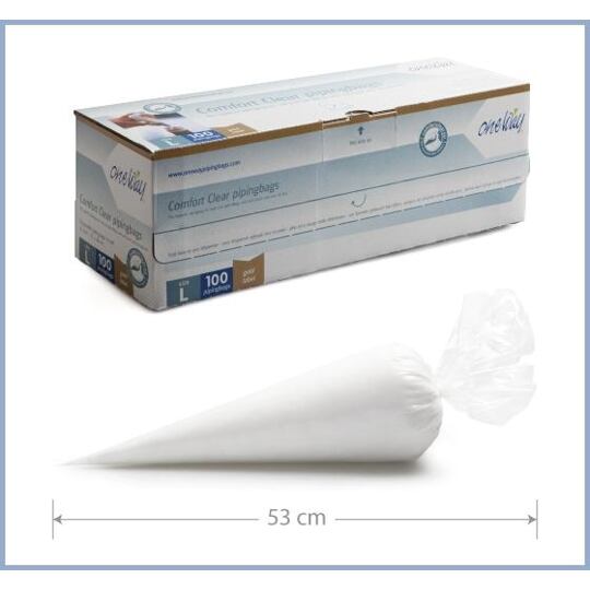 Trezírovacie vrecká Soft Touch L (53 x 28cm, 3,6 
l) – 100 ks