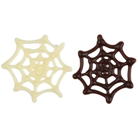 Pavúčia sieť tmavá a biela – 140 ks