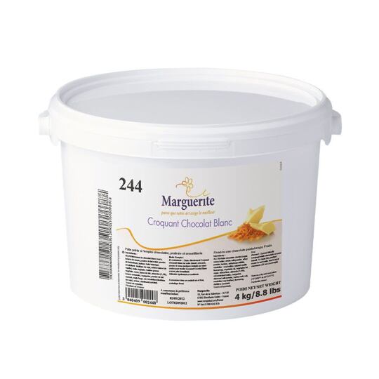 Croquant praliné – Biela čokoláda s mandľami – 4 kg