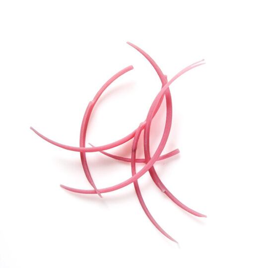 Krivky ružové - 360 ks