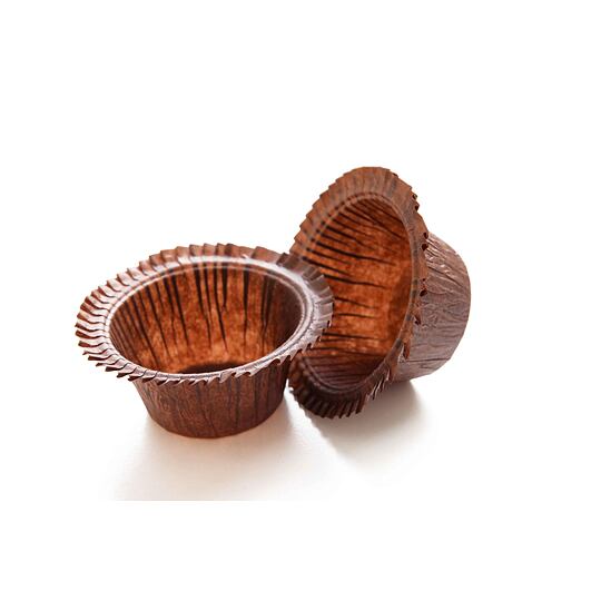 Muffin-papierové košíčky „hríb“ 250 ks