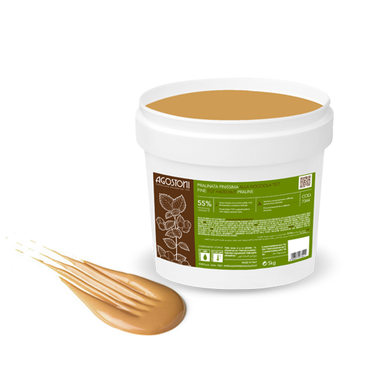 PRALINATA lieskový oriešok – jemná 55 % – 5 kg