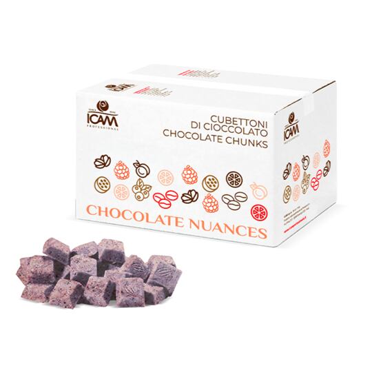Nuance čučoriedka – biela čokoláda s čučoriedkami – 4 kg