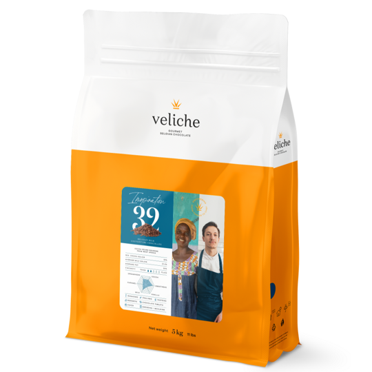 Inspiration 32 % mliečna belgická čokoláda – 5 kg