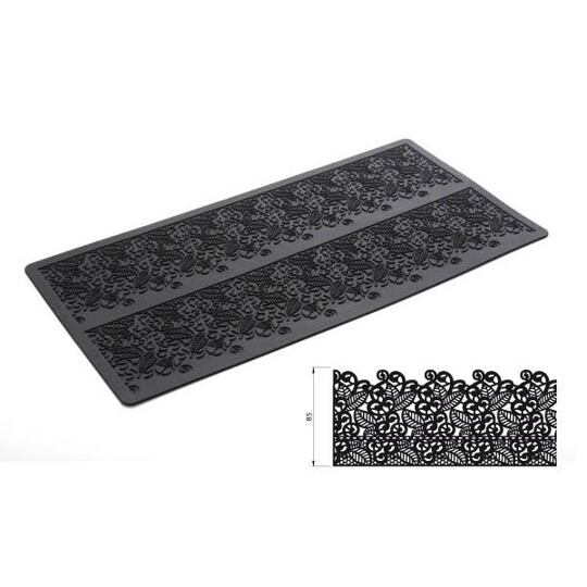 Silikónová reliéfová podložka – dvojitá 
čipka
