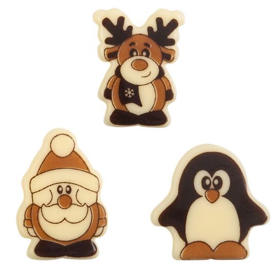 Vianočné figúrky 3 druhy – 120 ks