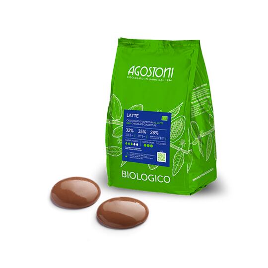 Mliečna čokoláda Extra BIO 32 % – 4 kg