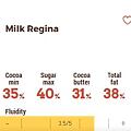 Regina 35 % – Mliečna čokoláda – 15 kg