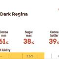 Regina 61 % – Tmavá čokoláda – 15 kg